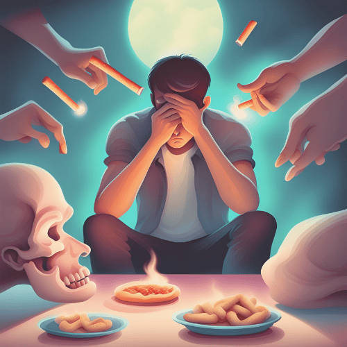 Troubles alimentaire, Tabac, achats compulsifs, ...