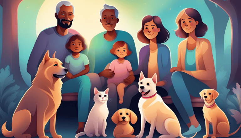 L'accompagnement transgénérationnel pour qui avec animaux